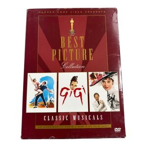 Warner‎ Home Video Musicals DVD Set An American in Paris Gigi My Fair Lady